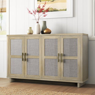 Tall narrow store credenza